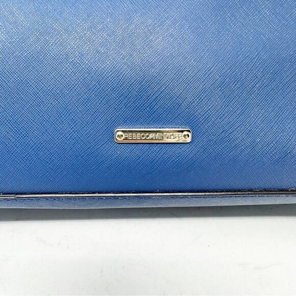 REBECCA MINKOFF MAB Blue Medium Tote Bag NWOT - Picture 4 of 9